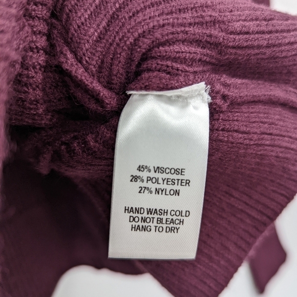 NWT LULU'S Faux Wrap Belted Dolman Sweater - Picture 7 of 8